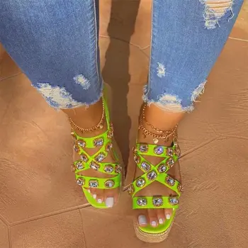 

Litthing 2020 Summer Shoes Woman Sandals Wedges Shoes Women Mid Heels Sandals Chaussures Femme Platform Sandals