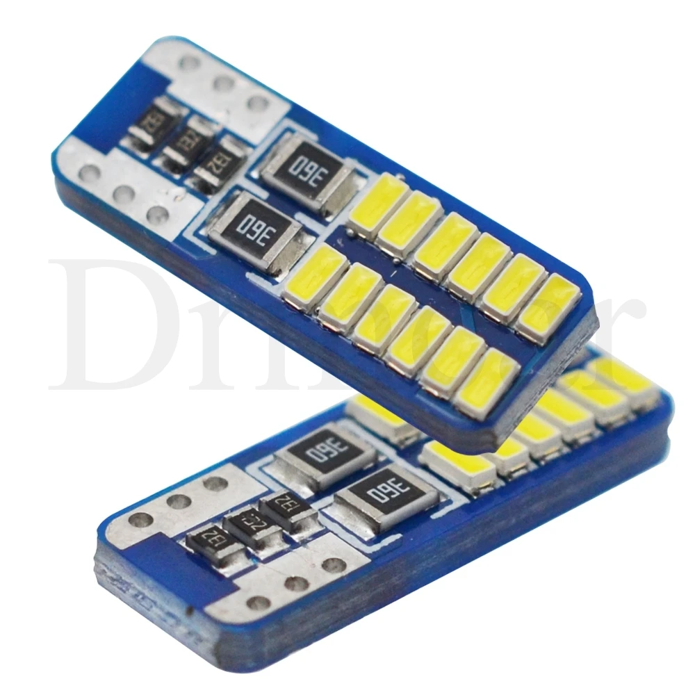 T10 24smd LED light bulb car CANBUS no error 12V Super bright clearance bulb lamp Turn Signal lamp Clearance Lights (6)