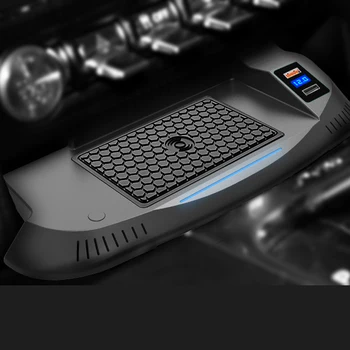 

15w car wireless charger for Ford Mustang 2015 2016 2017 2018 2019 2020 phone fast charging plate