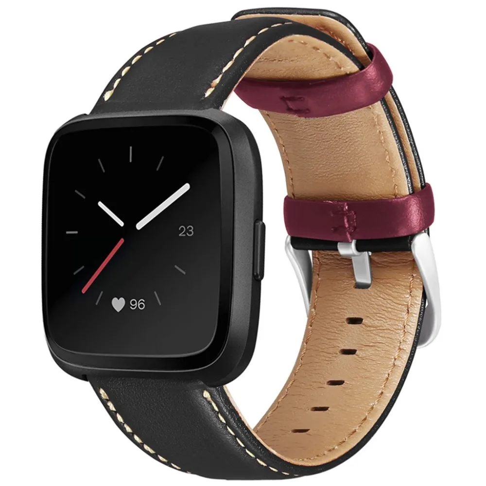 Замена кожаных стежков наручных часов ремешок для Fitbit versa 2/versa Lite Смарт часы носимые аксессуары versa2#1017