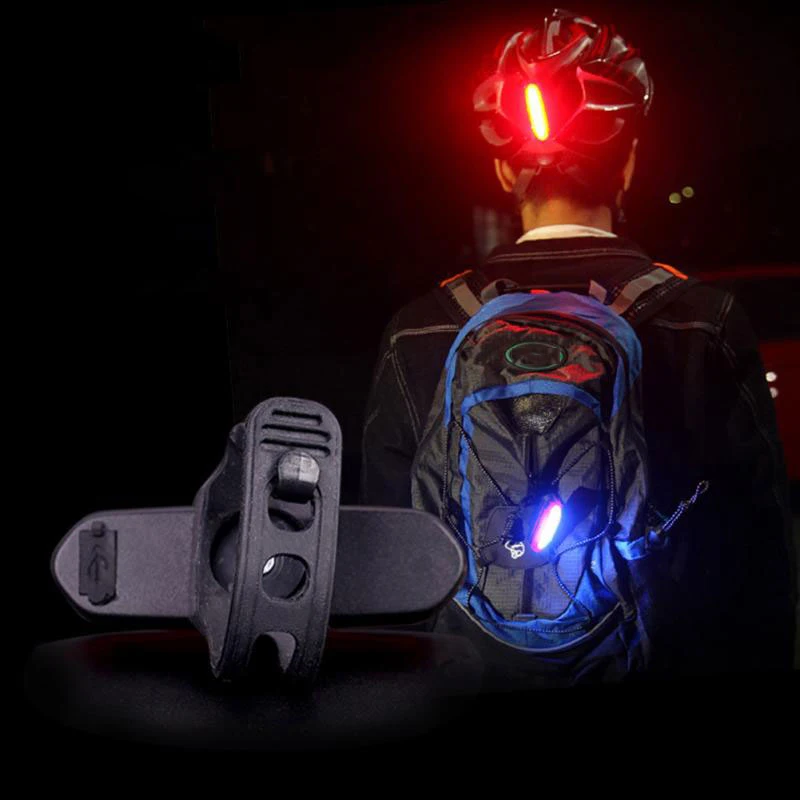Flash Deal USB Rechargeable Bicycle Rear Light Cycling LED Taillight Waterproof MTB Road Bike Tail Light Back Lamp for Bicycle 4
