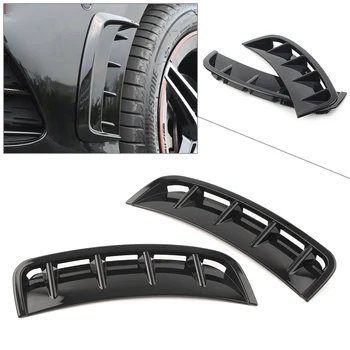 

Glossy Black Car Front Wheel ABS Air Vent Hood Fender For Mercedes-BENZ A-Class W177 A200 A250 A220 A35 AMG 2019 2020 2Pcs/Set