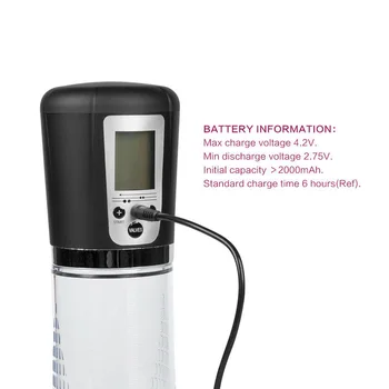 penis enlarger penis pump dick enlargement erection vacuum pump automatic electric extender big penis stretcher enhancer for men 2