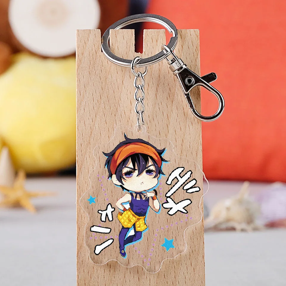 Tronzo Toys брелок GIOGIO Золотой ветер Giovanna Bucciarati Mista Narancia Abbacchio Fugo украшения акриловые