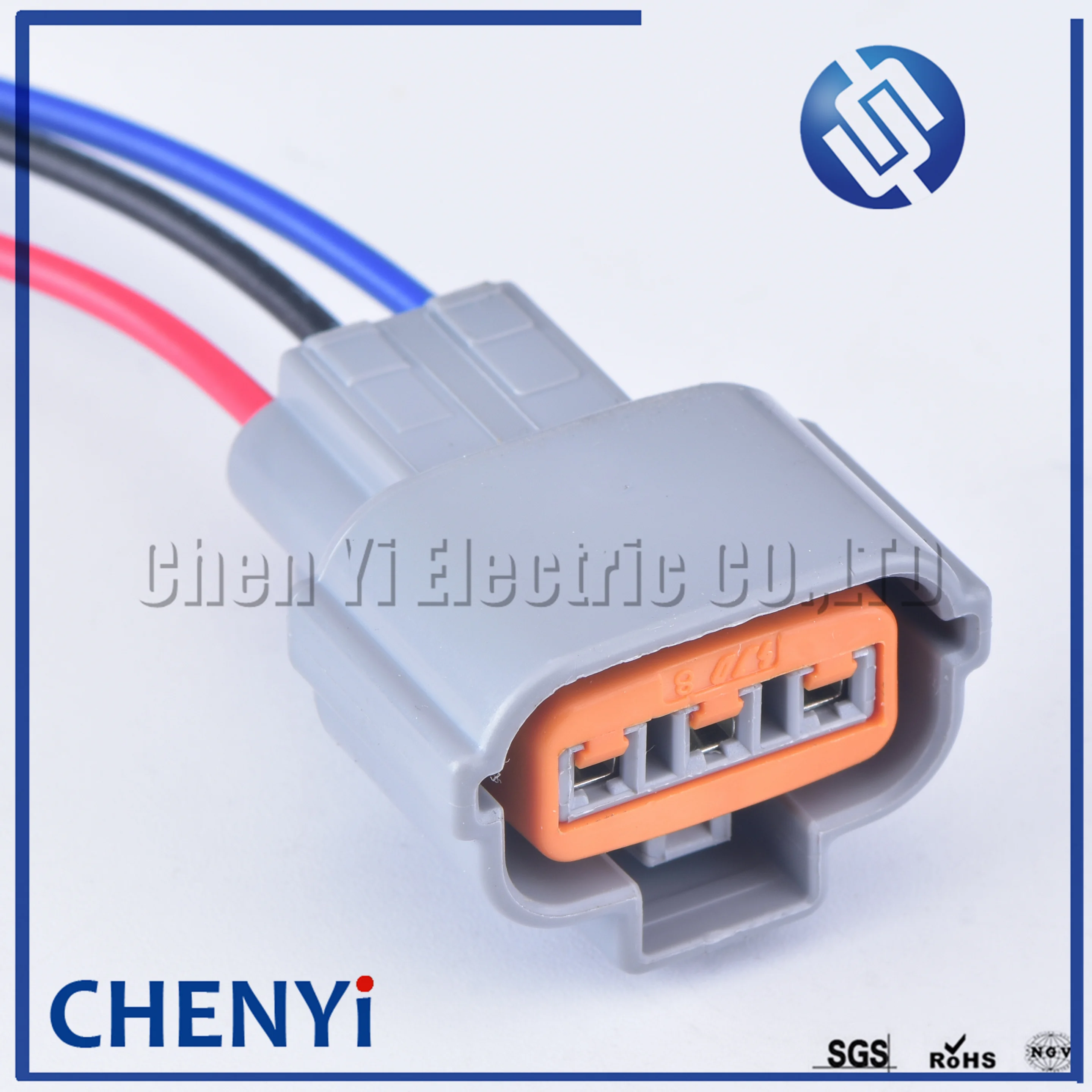 Description Picture 4 of item3 Pin auto waterproof connector sensor plug PU465-03127 For EVO Outlander Pajero M3 M6 Ignition Coil Plug with wires