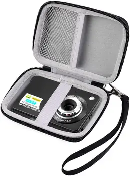 

Carrying & Protective Case for Digital Camera, AbergBest 21 Mega Pixels 2.7" LCD Rechargeable HD/Canon PowerShot ELPH 180/190