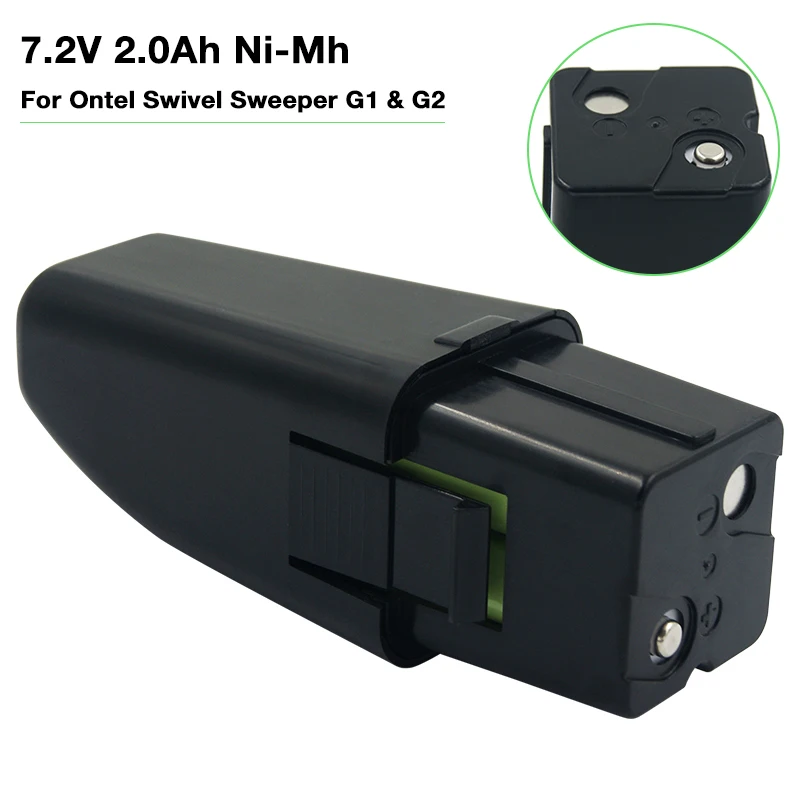 BRAND NEW BLACK SWIVEL SWEEPER HIGH CAPACITY NiMH RECHARGEABLE BATTERY 