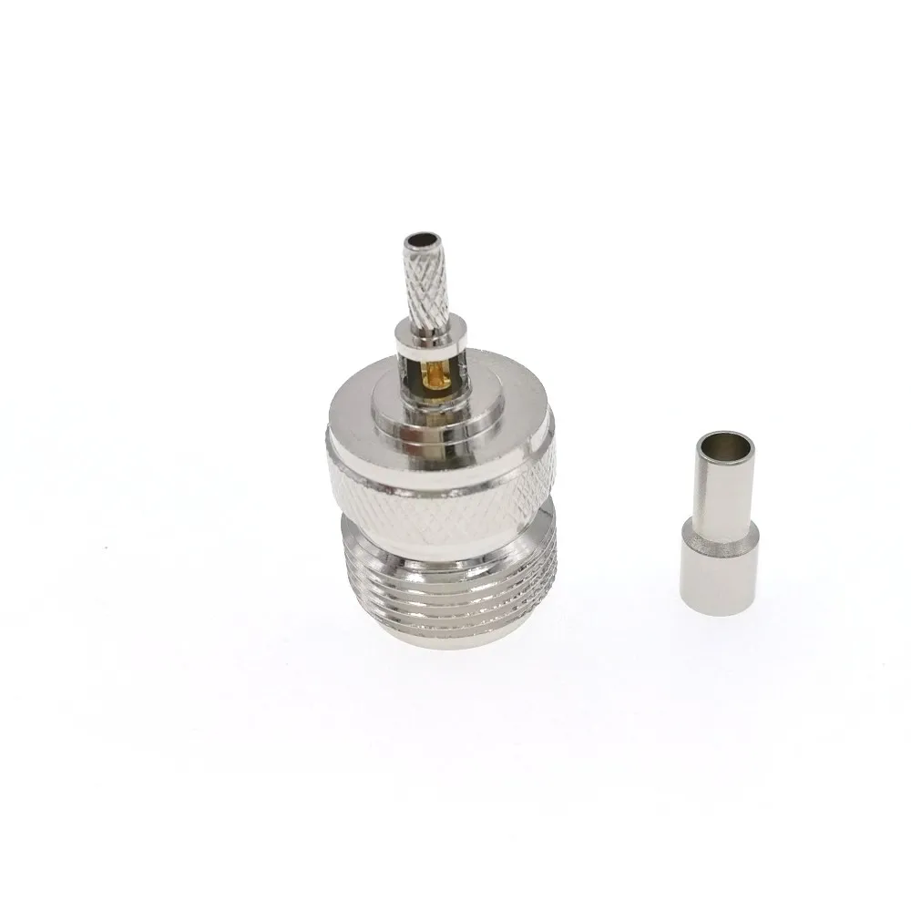 N Female Jack Crimp RG316 2