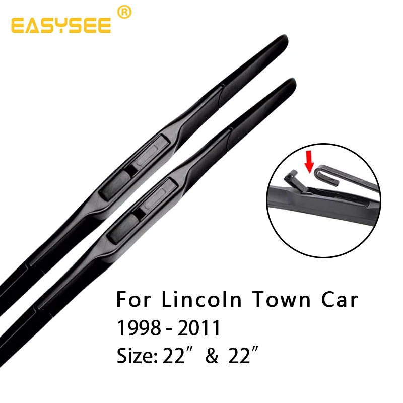 PNSL Car Windscreen windshield Wiper Blades for Lincoln Town Car Fit