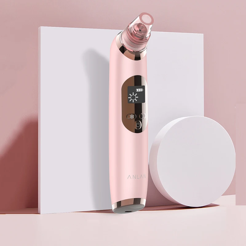 Removedor de Cravo Quente e Frio Cuidados com a Pele Facial Cleaner Profunda Poros Acne Espinha Remoção Vácuo Sucção Diamante Ferramenta Beleza Rosto Spa 16 sucção diamante ferramenta beleza rosto spa cuidados com a pele