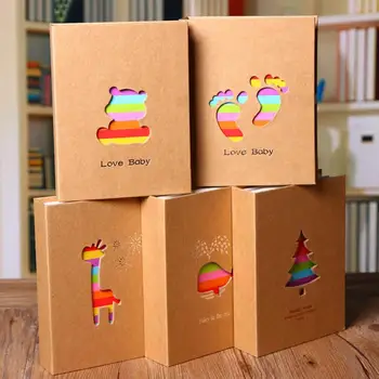 

2020 Hot-selling Album Insert Type 4R 6 Inch Family Small Album 100 Children's Creative Simple Album Album Photo Book Lovely