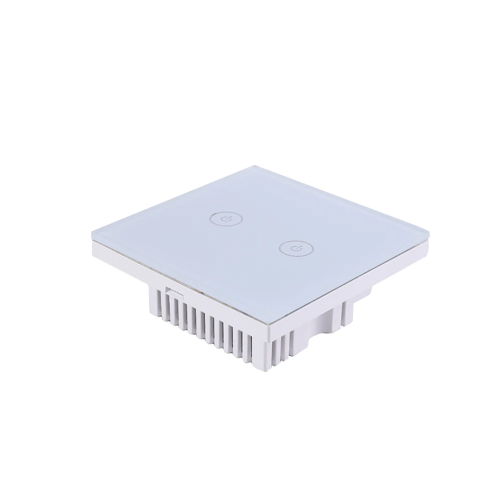 AC 110V 220V 800W 2 канала WI-FI Беспроводной модуль 2Bit Тип-86 сенсорный переключатель приложение цепи интеллигентая(ый) контроллер