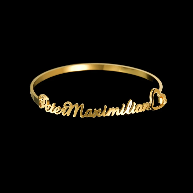 Nextvance Hand Decoration Customized Name Cuff Personalized Bracelets Bangles Women Gold Stainless Steel Mom Birth Jewelry Gifts Jewellery 8d255f28538fbae46aeae7: Box|Gold|Rose Gold|silver