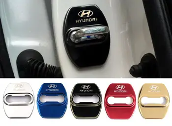 

Door Lock Decoration Protection Cover case for HYUNDAI ix25 Sonata 2018 ix35 Accessories Car Styling