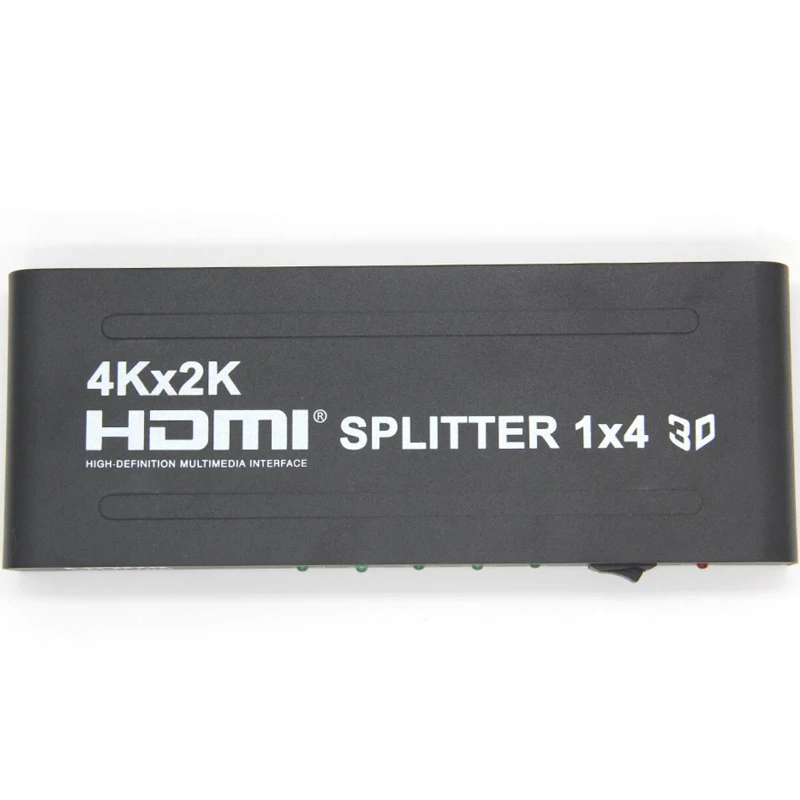4K HDMI разветвитель 1 в 4 Выход 1,4 HDMI переключатель разветвитель 1x4 AWG26 HDMI конвертер адаптер 3D DTS DSD AC3 LPCM7.1 для HDTV PS4 DVD