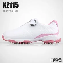 PGM Новинка! Аутентичная женская обувь для гольфа; Женская водонепроницаемая обувь; кроссовки; Женская легкая обувь из микрофибры с пряжкой; нескользящие шпильки