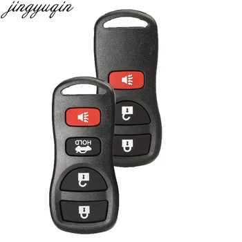 

jingyuqin 20pcs Smart Remote Control Shell For Nissan Armada Frontier Tita Car Key Fob Case Replacement 3/4 Buttons