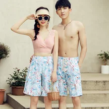 Купальники для пар, сексуальные бикини, мужские пляжные шорты, шорты для влюбленных пар, пляжная одежда, купальник, женские пляжные шорты, комплекты бикини