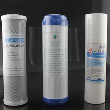 Water Purifier Filters Replaced Parts 10 inch GAC PP+UDF+CTO Block Water Filter Replacement high quality