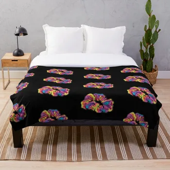 

Scrunchie Colorful Throw Blanket Soft Sherpa Blanket Bed Sheet Single Knee Blanket Office Nap Blanket
