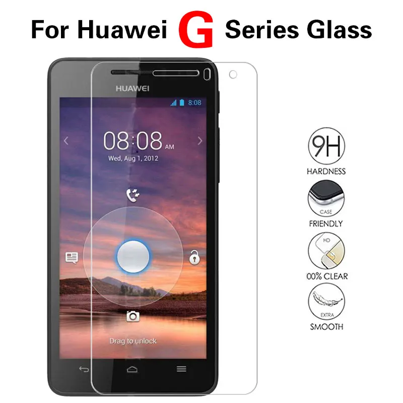 Пленка из закаленного стекла для Huawei G8 G7 G6 GX1 RIO L01 L02 L03 TL00 UL10 UL20 SC CL00 Защитная пленка