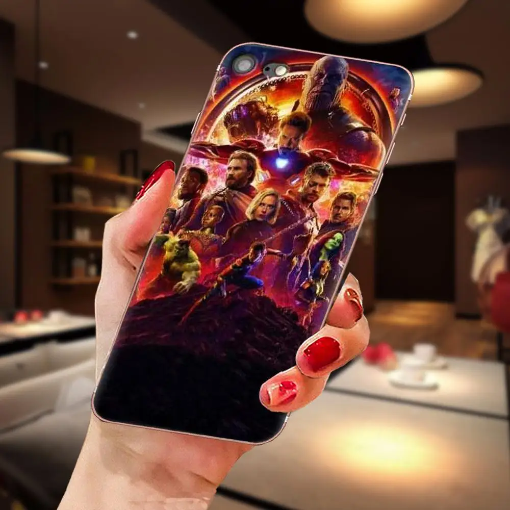 По с принтами "Marvel", "Мстители", Чехол для телефона из ТПУ с принтом Чехлы для huawei Nova 2 V20 Y3II Y5 Y5II Y6 Y6II Y7 Y9 G8 G9 GR3 GR5 GX8 Prime