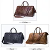 WESTAL Men's Travel Bags Hand Luggage Genuine Leather Duffle Bags Leather Luggage Travel Bag Suitcases Handbags big/Weekend Bag ► Photo 3/6