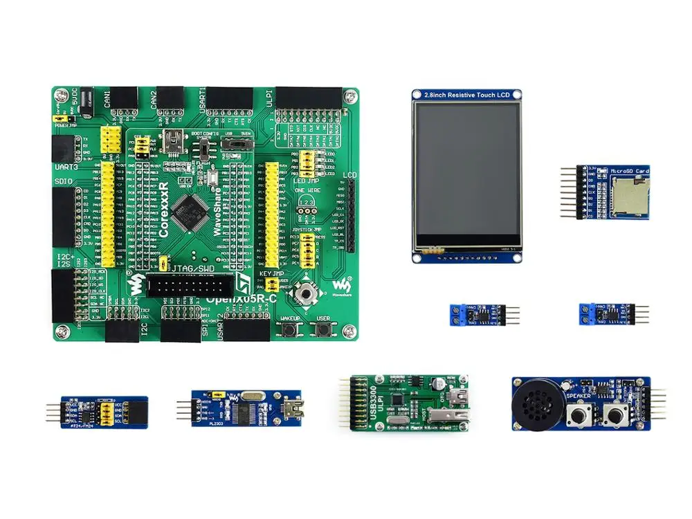 Детская плата разработки STM32F405 STM32 ARM STM32F405RGT6 + 8 модулей аксессуаров = Фотоэлементы