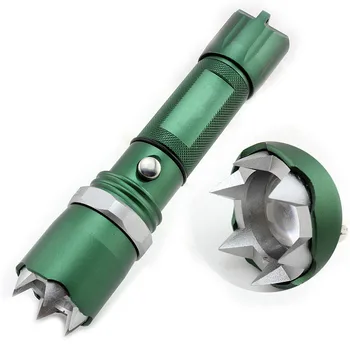 

Self Defense Q5 Flashlight Led Torch Lamp Outdoor Lantern Tactical Lanterna Emergency Defensive Flash Light For Camp Hunt