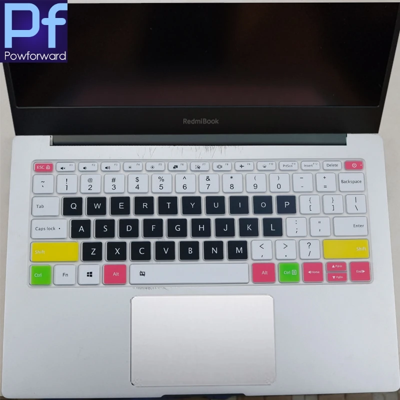 candyblack Силиконовый защитный чехол для клавиатуры Xiao Mi notebook Air 12 12,5 дюйма - Цвет: candyblack