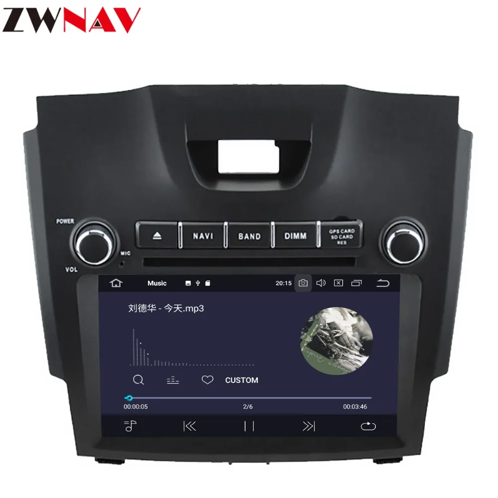 Top DSP BT 2 din Car Radio Multimedia dvd Player android 9.0 for Chevrolet Trailblazer Colorado S10 Isuzu D-max gps stereo head unit 3