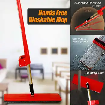 

Hands Free Spray Mop Microfiber Floor Cleaning With Refillable Washable Pads Flat Mop For Home Kitchen Hardwood Laminate Mop Kit