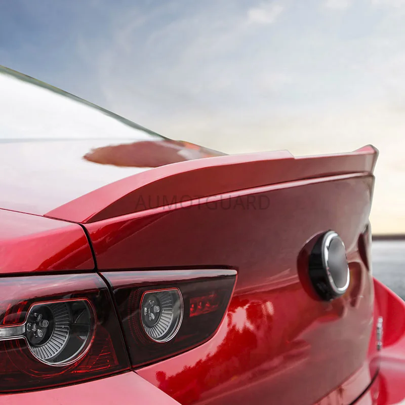 Для Mazda3 Mazda 3 2019 2020 2021 авто заднее крыло седан лезвие модифицированное
