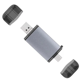 

6 in 1 Card Reader USB 3.0 Micro- Type C to Sd Micro- Sd Tf Adapter Smart Memory Sd Otg Card Reader for Phone Laptop