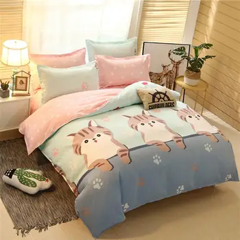 

Animal Pattern Design Bedspread Quilt Cover Set Duvet Cover Set Breathable Durable Soft Comfy Bedding For Autumn Winter