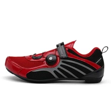 Мужская профессиональная обувь для велоспорта, Мужская Нескользящая уличная спортивная обувь, дышащие кроссовки, мужская удобная мужская обувь на шнуровке, Multifun