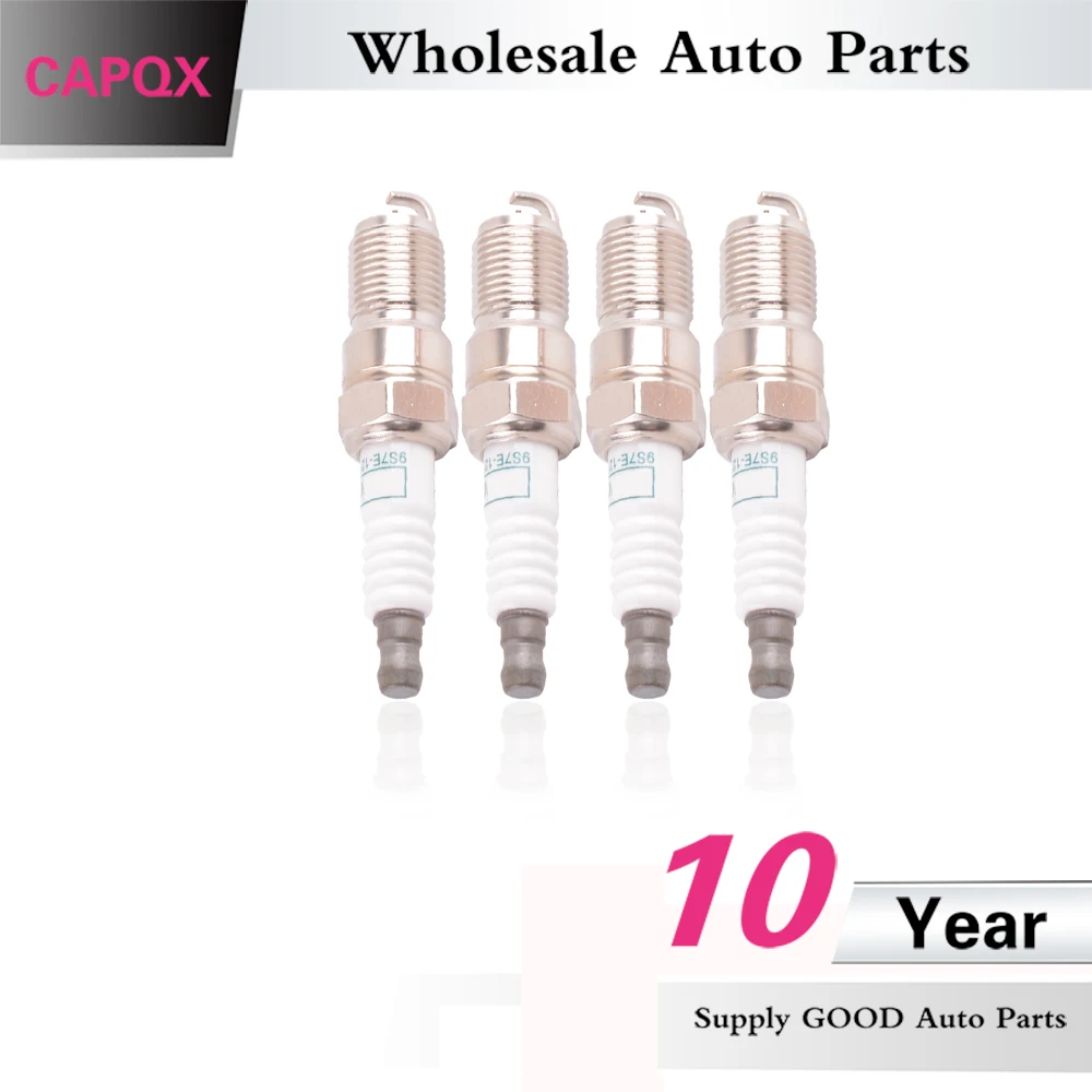 

CAPQX 4PCS/lot Laser Platinum Spark plug For Ford Escape Kuga Mondeo 2004-2006 For Focus 2005-2011 Q6RTP-13 9S7E-12405-AA