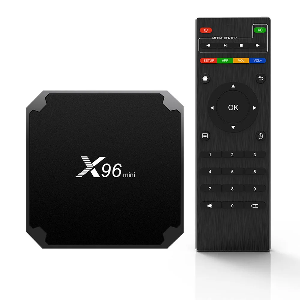 ТВ приставка X96 mini Smart TV Android 7 1 ГБ 8 2 16 ip tv x96mini smart приставка|ТВ-приставки и