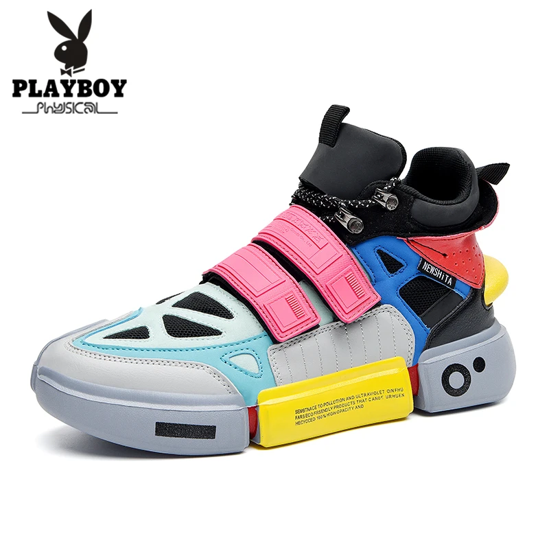 Новинка 2019 мужская обувь для бега PLAYBOY весенние Стильные уличные спортивные