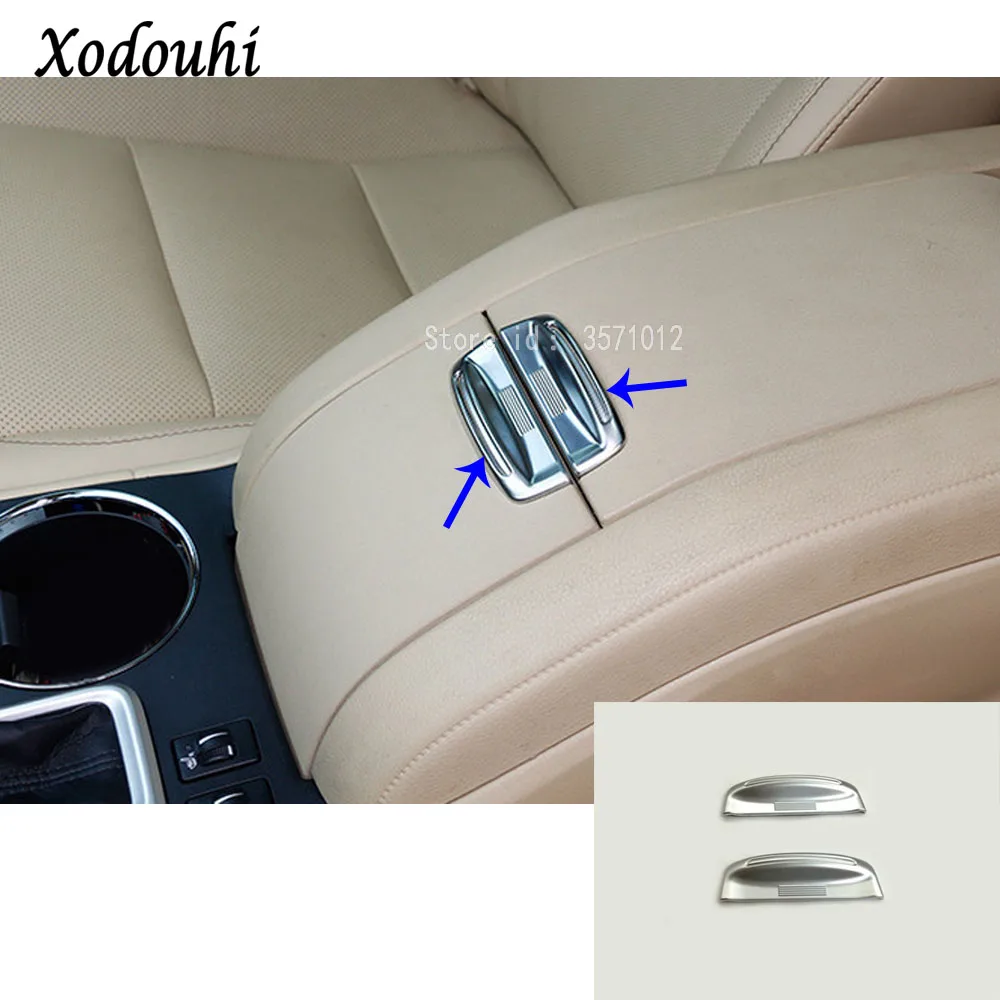 Для Toyota Highlander 2015 2016 2017 автомобильный Стайлинг чехол Стик отделка ABS центральная