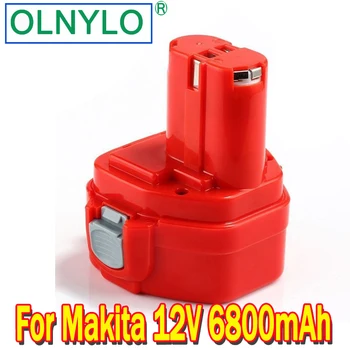 

Original 6800mAh 12V Ni-CD 6.8Ah Replacement Power Tool Battery for Makita 12V Battery PA12 1220 1233 1201 1222 1223 1235