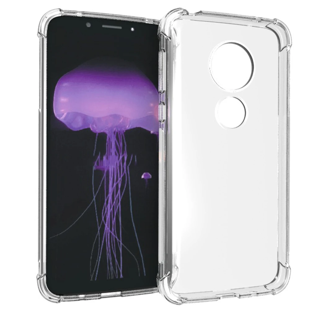 A++ For Motorola G7 Case Full Cover Soft Silicone TPU Airbag Anti-knock back Cover case For Motorola Moto G7 PLAY G7 Power