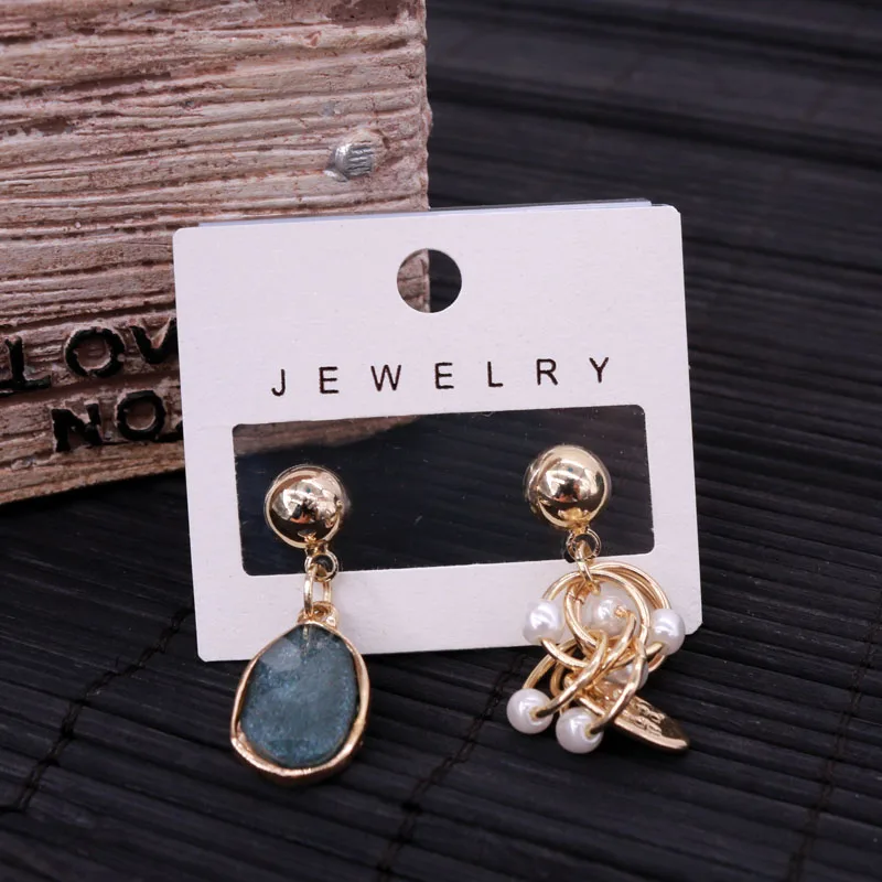 100Pcs/lot Multi Designs Recycle Paper Jewelry Cards Fashion Earrings Card  Necklace Bracelet Display Packaging Cards