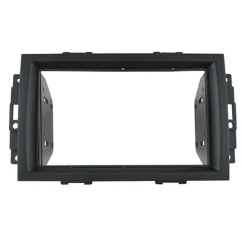 

Car Dash Frame Radio Fascia for Jeep Rubicon Compass 2006-2007 2DIN AutoStereo Panel kit CD Trim Installation