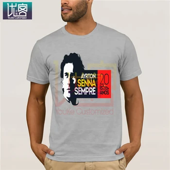 

Ayrton Senna Always 20 Years Helmet Senna Brazil T-Shirt Funny Tees Cotton Tops T Shirt Humor Tee Shirt 100% Cotton Tops Graphic