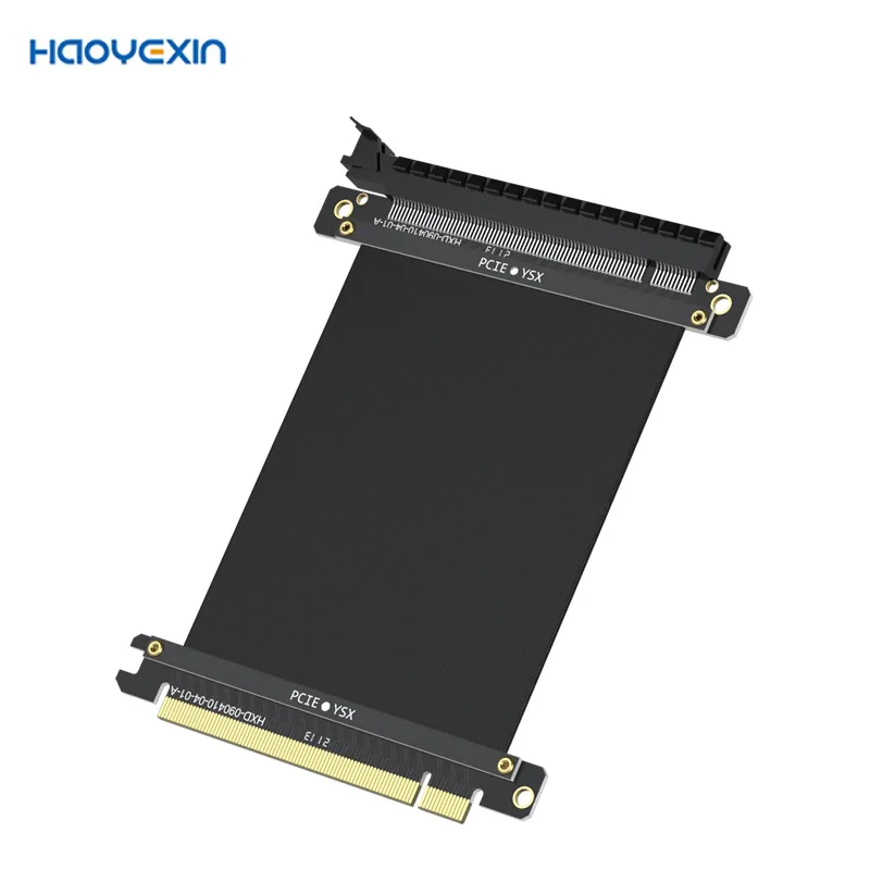 Cabo Riser Card Alta Velocidade Gráfica pc Cabo Flexível Porta de Extensão para Mineração Bitcoin Pci-e X16 3.0 - Imagem 4