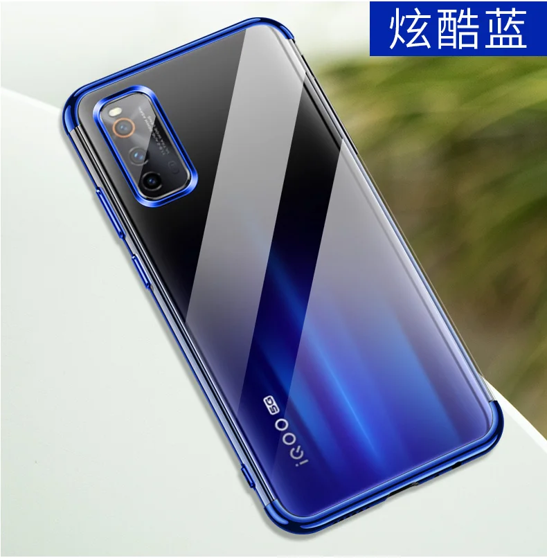 ДЛЯ Vivo IQOO Neo 3 5G роскошный мягкий силиконовый чехол для Чехол V1981A ТПУ Neo3|Бамперы| |