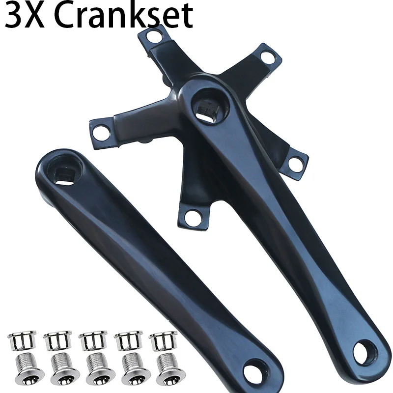 Manivelles Triple FSA CK-600 Route 170mm Alu Carré 130/74 BCD
