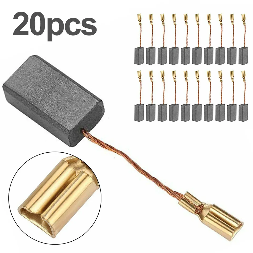 Replacement Carbon Brushes For Hitachi BM20Y Hammer - 7x11x17mm (2.8x4.3x6.7 Inch) - 2 Pack