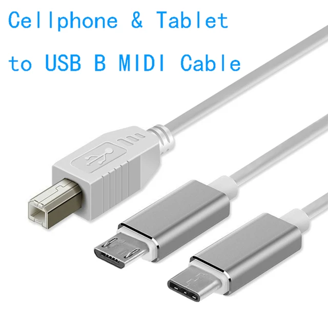 Usb Midi Yamaha | Micro Usb C Midi | Micro Usb Midi Cable | Midi Usb C Yamaha - Mobile Phone Cables - Aliexpress